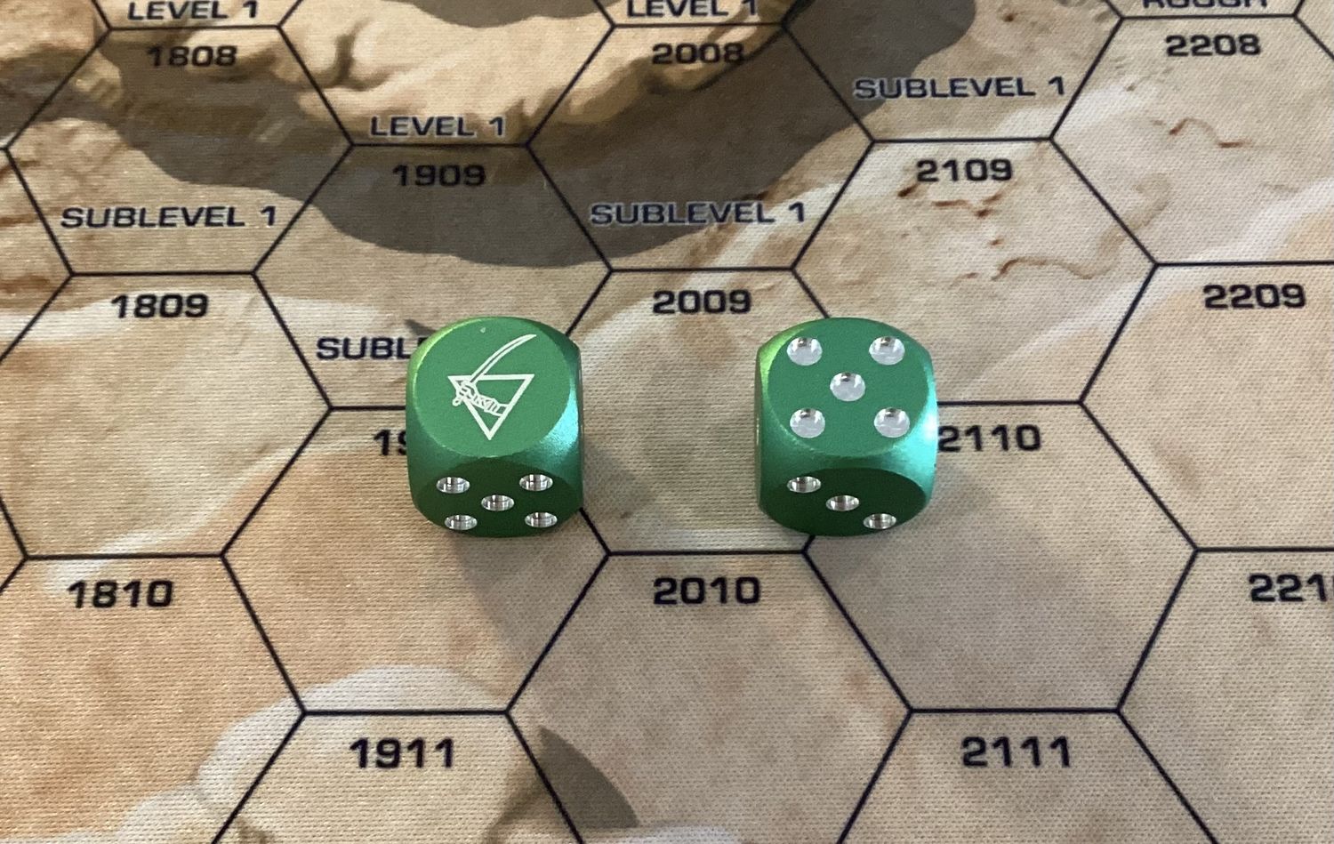 Dice pair Battletech Capellan Confederation