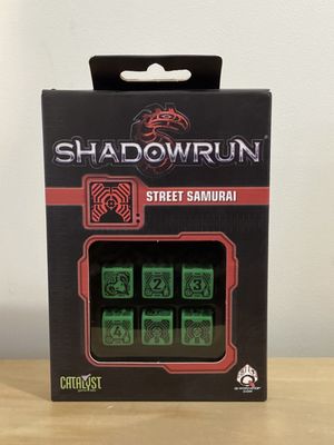 Shadowrun Street Samurai Dice