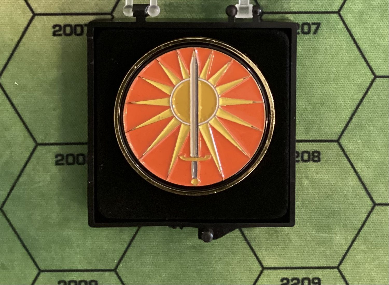 Battletech Federated Suns Enamel Pin