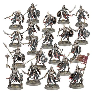 Warhammer Age of Sigmar Soulblight Gravelords Deathrattle Skeletons