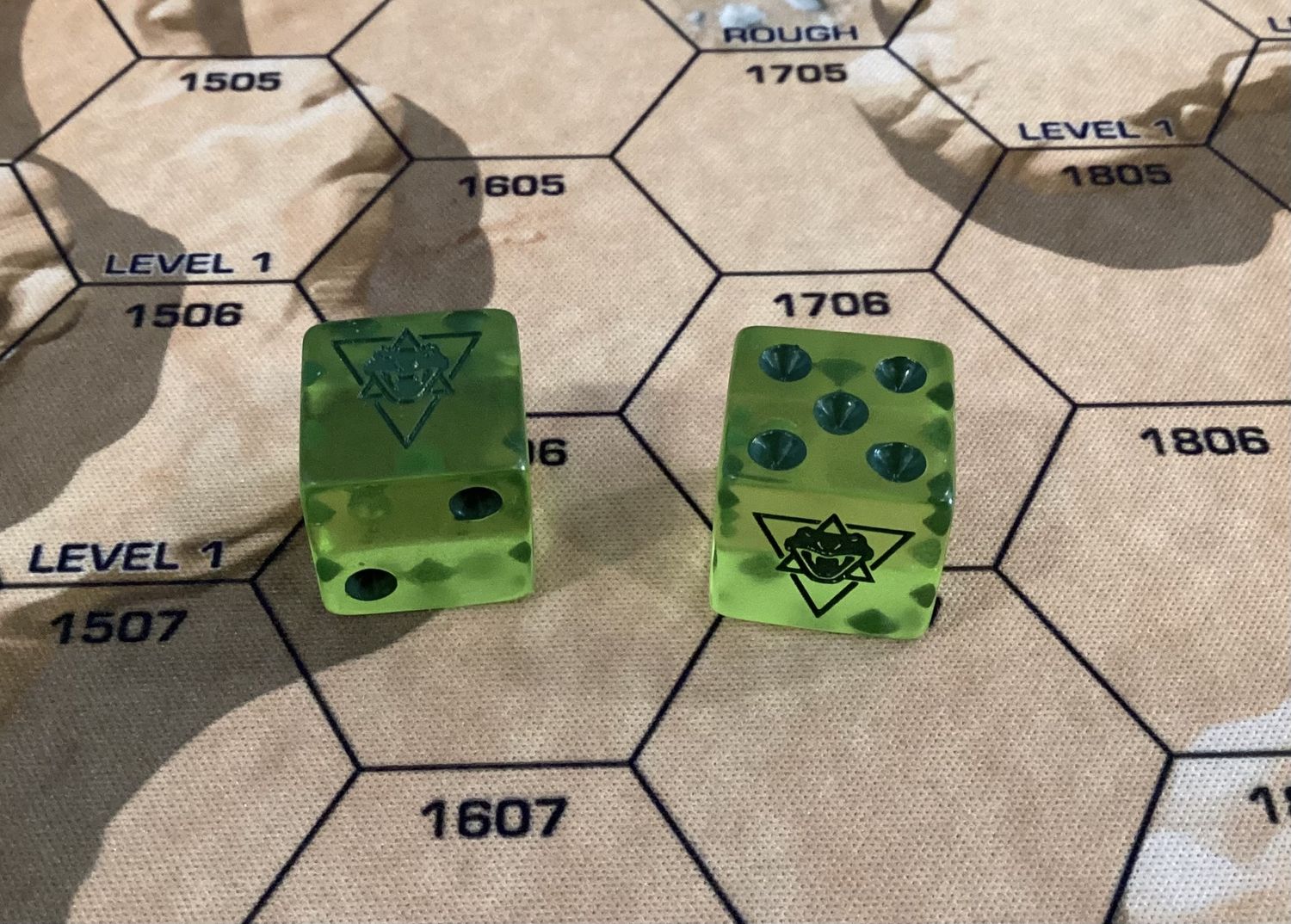 Battletech Clan Steel Viper Dice