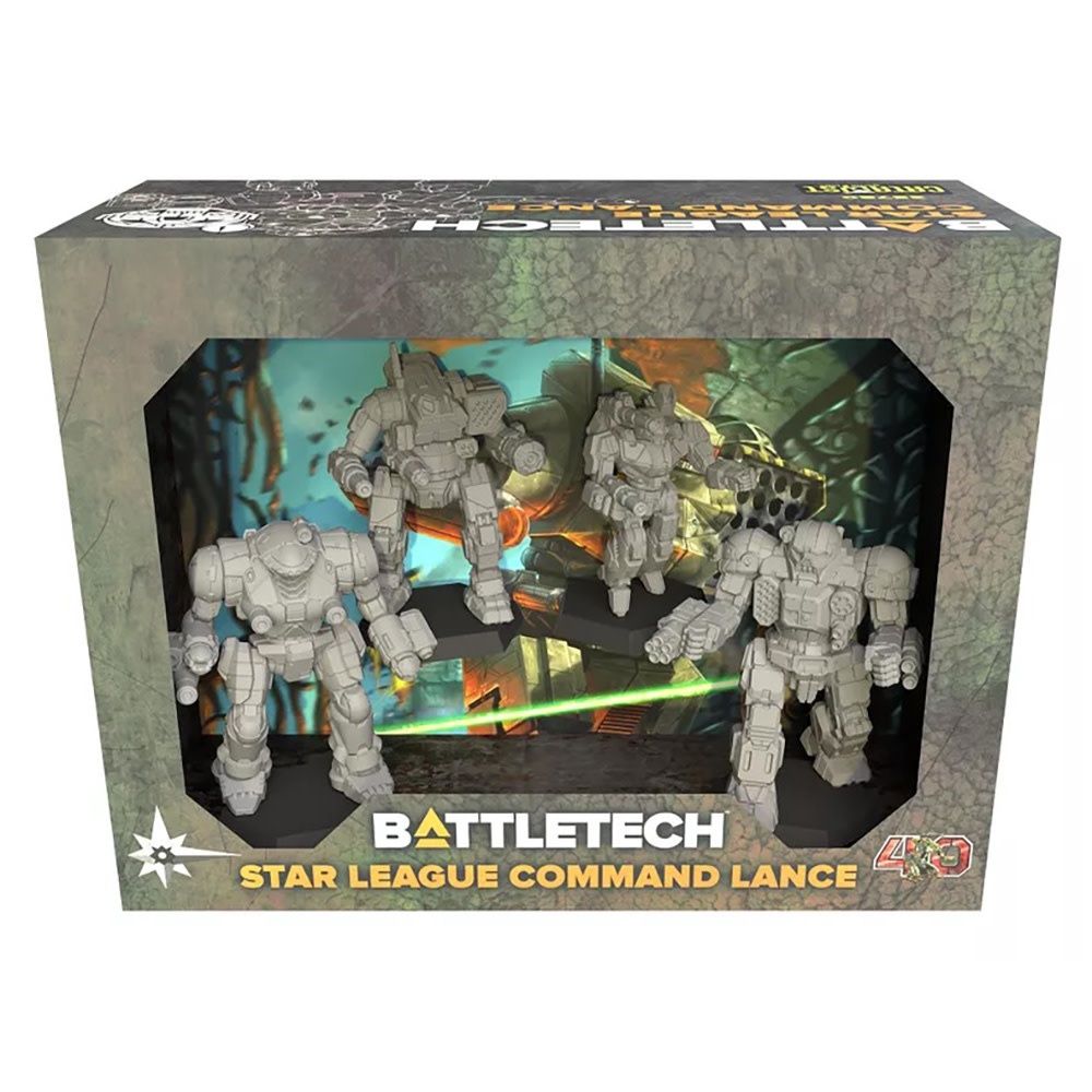 Battletech Star League Command Lance 40th Anniversary