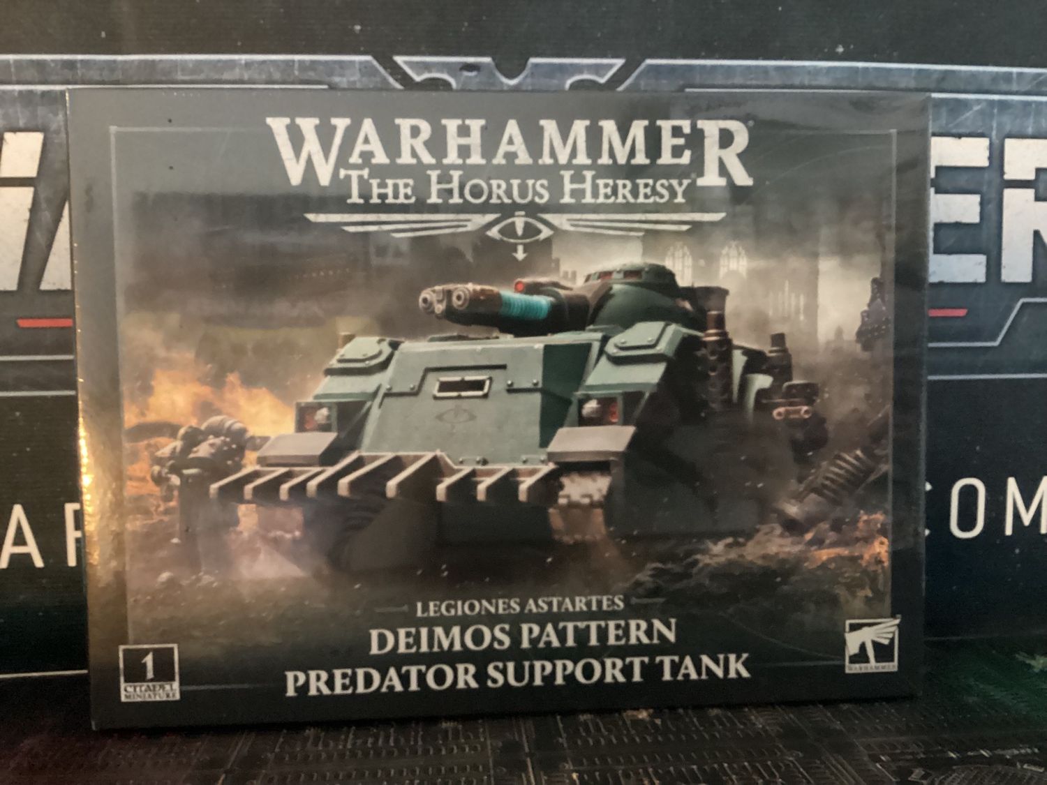 The Horus Heresy Deimos Pattern Predator Support Tank Legiones Astrates