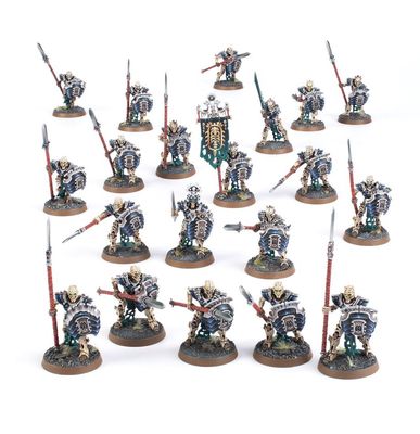 Age of Sigmar Ossiarch Bonereapers Mortek Guard