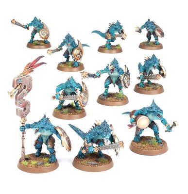 Age Of Sigmar Seraphon Saurus Warriors