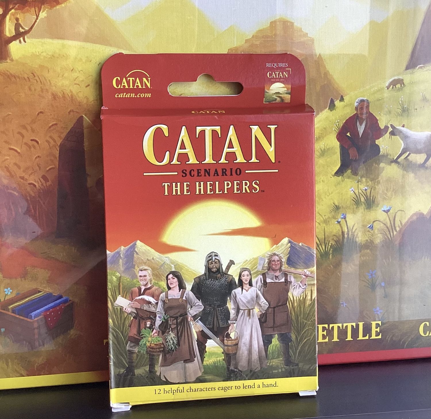 Catan The Helpers Scenario Expansion