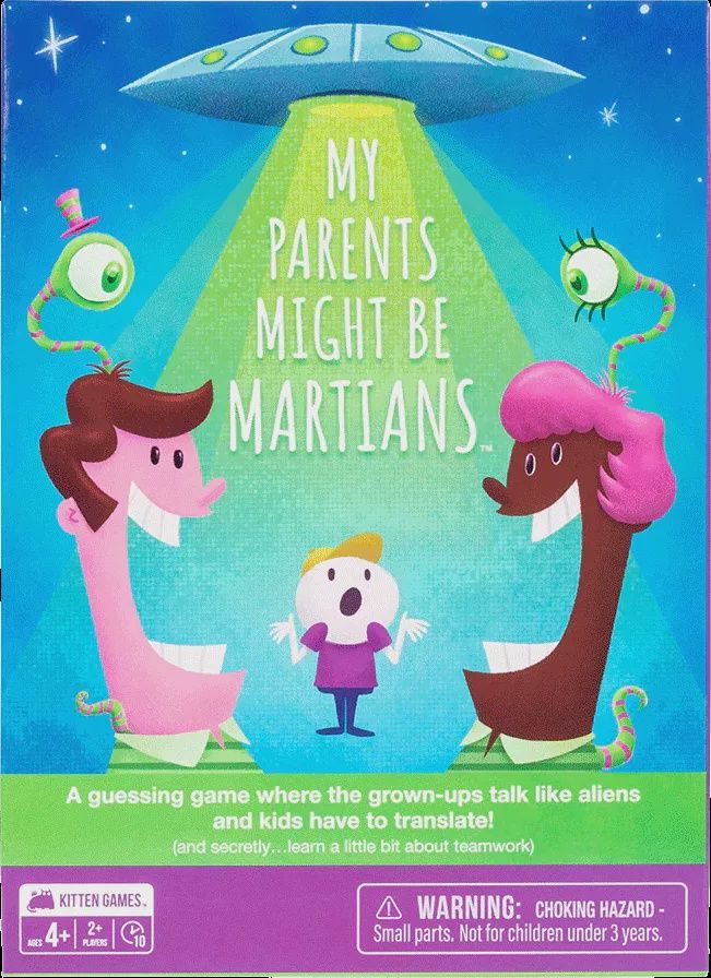 My parents might be Martians