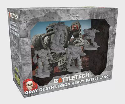 Battletech Gray Death Heavy Battle Lance
