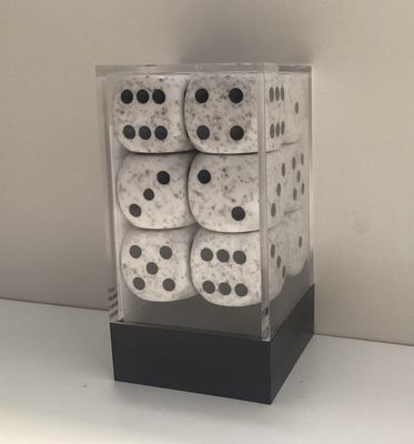 Chessex D6 Dice d6 mm Speckled Arctic Camo