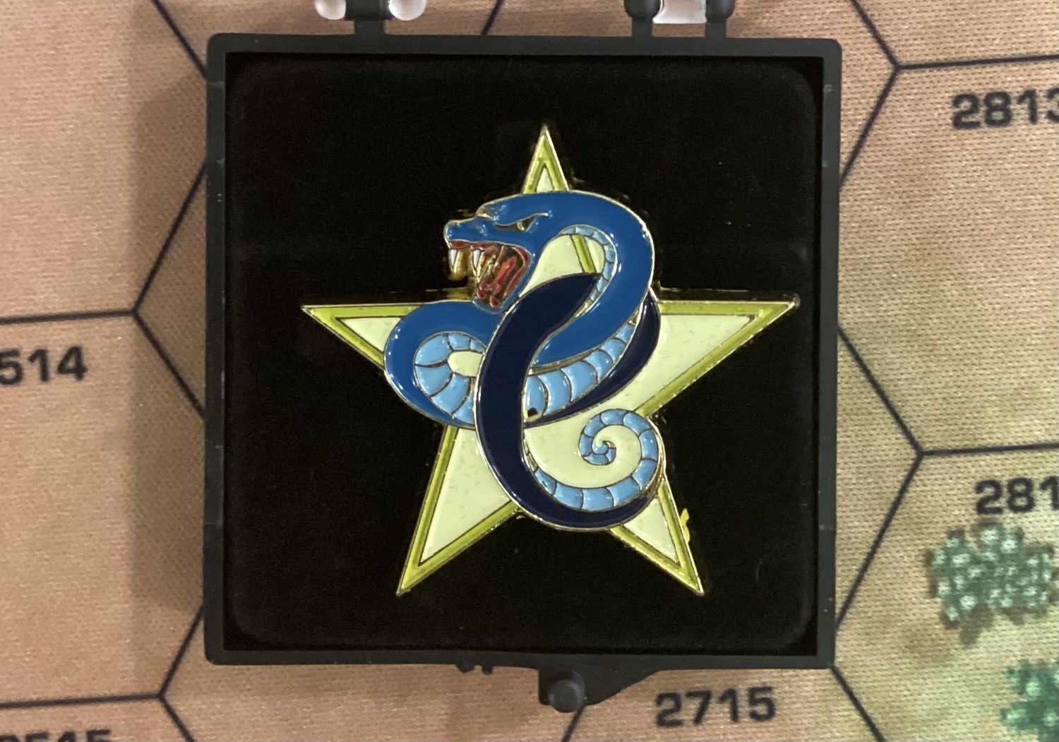 Battletech Clan Star Adder Enamel Pin