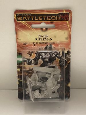 Battletech IronWind Metals Rifleman