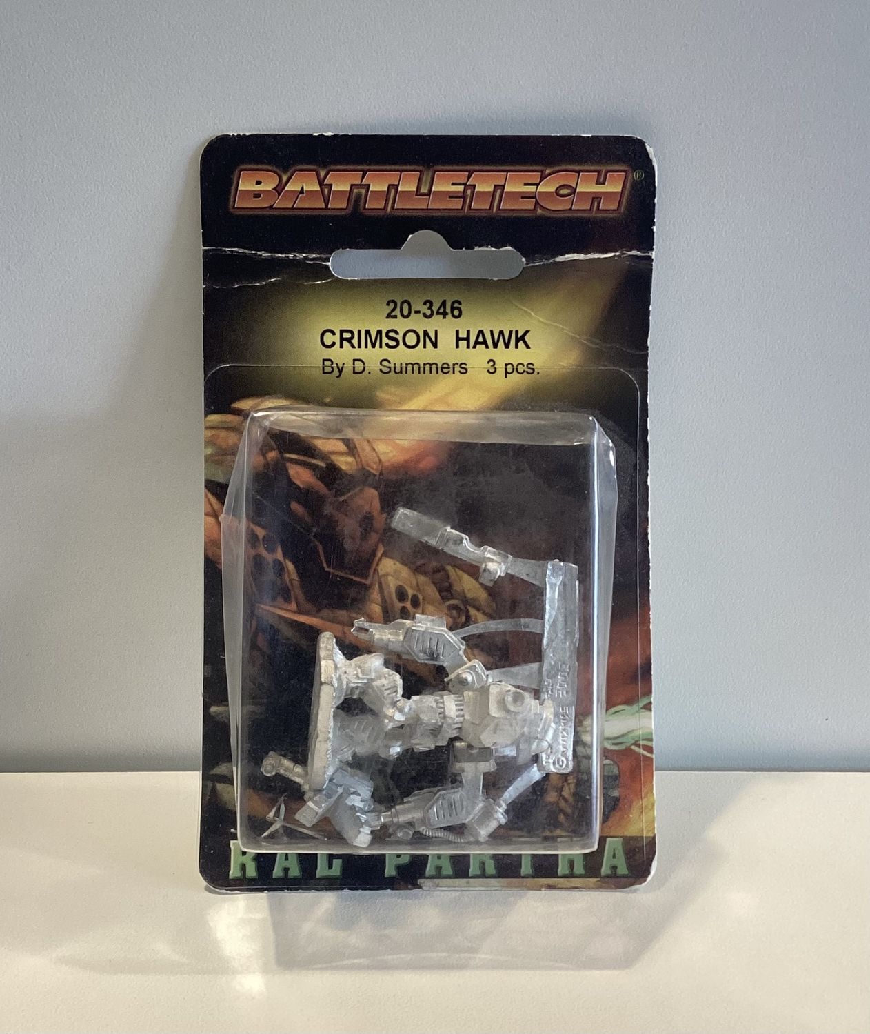 Battletech Iron Winds Metal Crimson Hawk