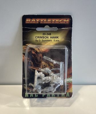 Battletech Iron Winds Metal Crimson Hawk