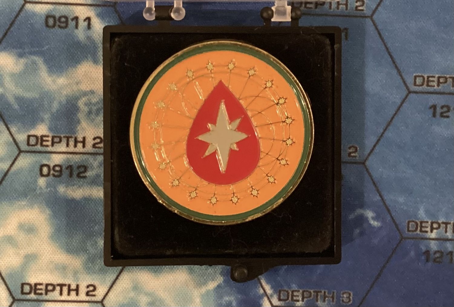 Battletech Clan Blood Spirit Enamel Pin