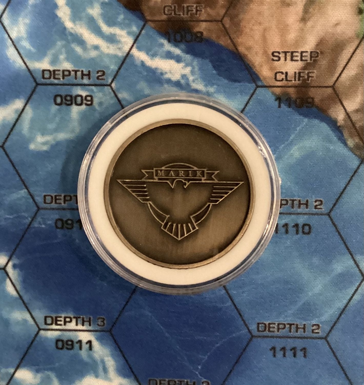 Battletech  House Marik Challenge Double-sided Coin