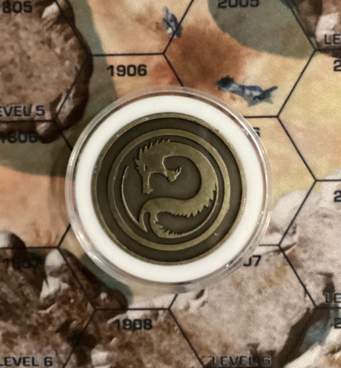 Battletech House Kurita Challenge Double-sided Coin