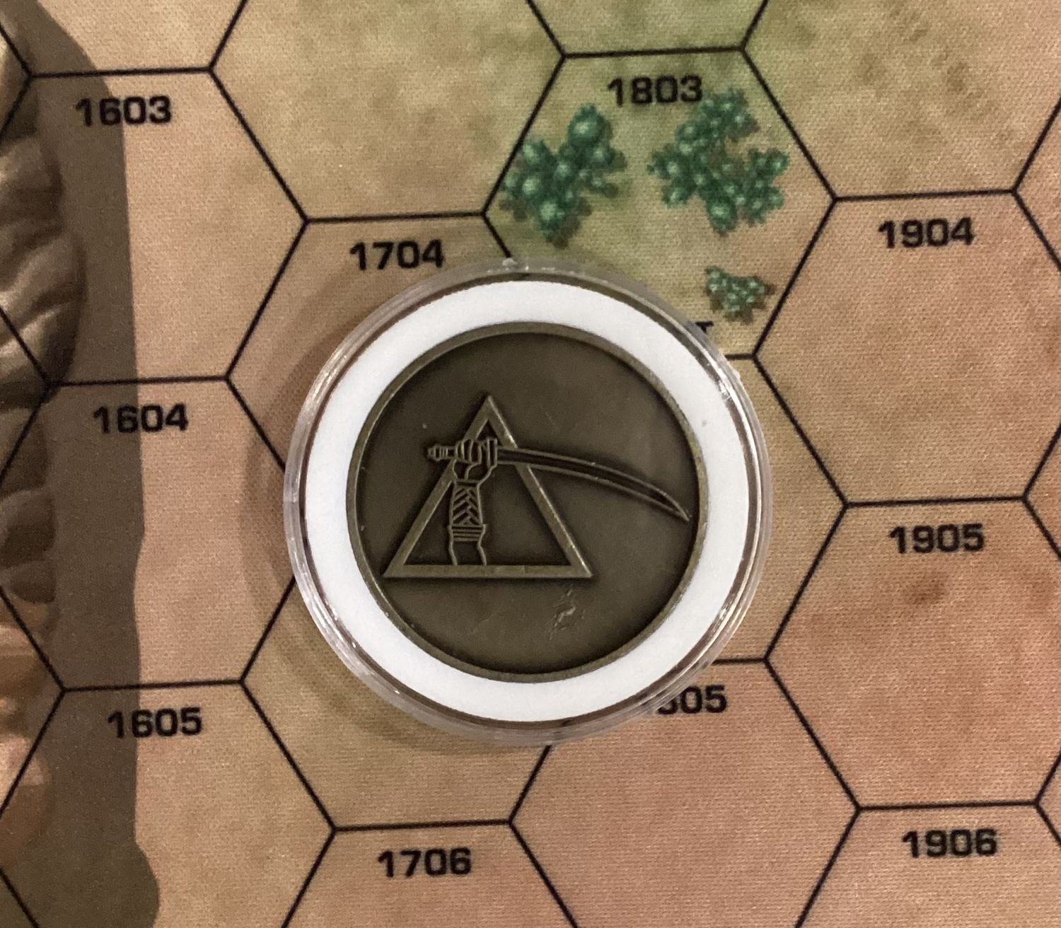 Battletech House Liao Challenge Double-sided Coin