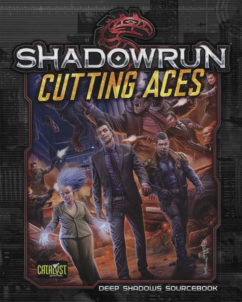 Cutting Ages book 5 th Edition Shadowrun CLEARANCE