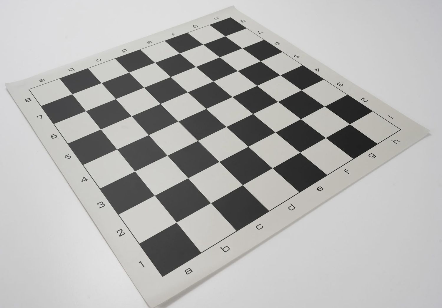 Chess Board Vinyl Roll-up Black