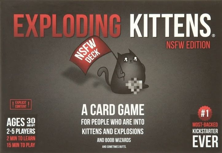 Exploding Kittens NSFW Edition