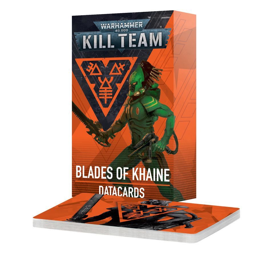 Kill Team Blades Of Khaine Datacards