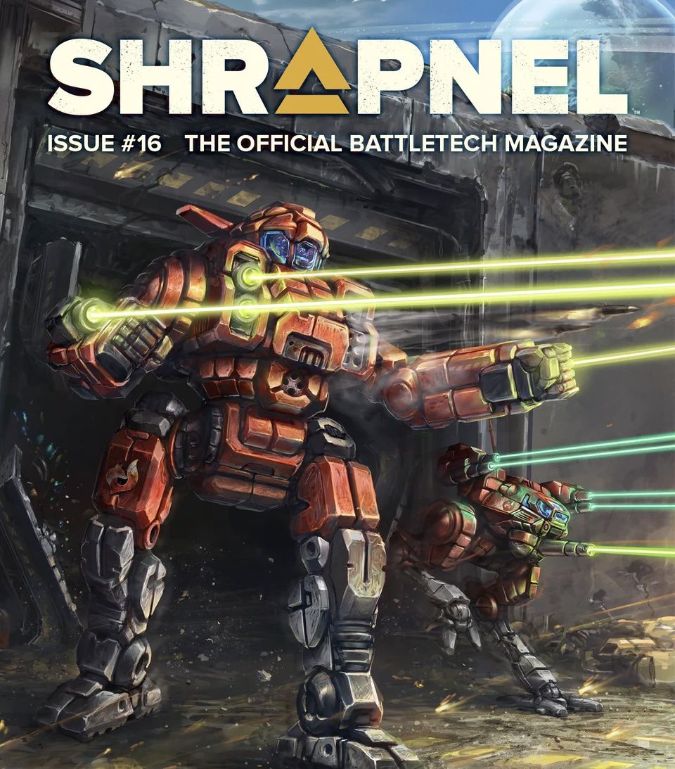 Battletech Shrapnel Magazine Issue #16
