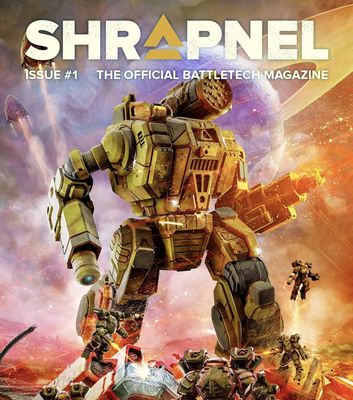 Battletech Shrapnel Magazine Issue #1
