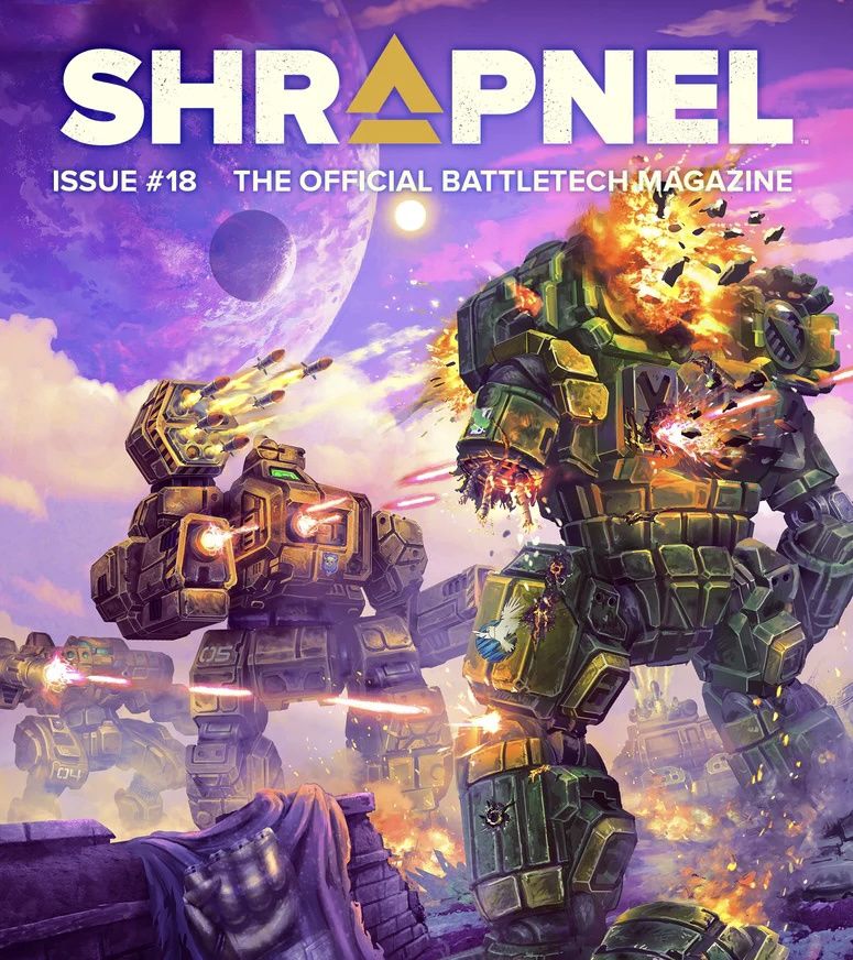 Battletech Shrapnel Magazine Issue #18