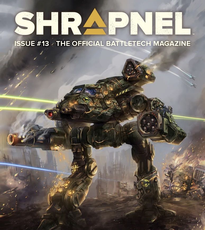 Battletech Shrapnel Magazine Issue #13