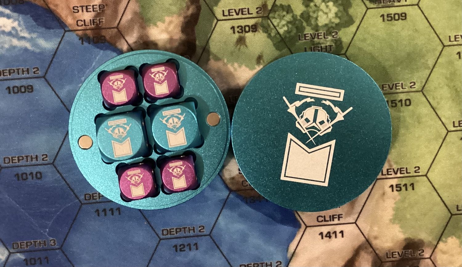 Battletech Dice Puck 21st Centauri Lancers
