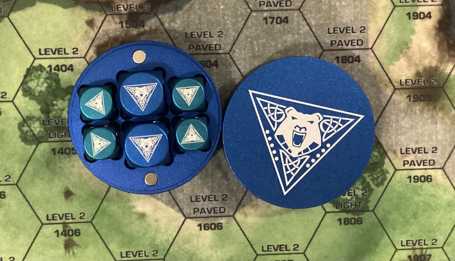 Battletech Ghost Bear Dominion Dice Puck