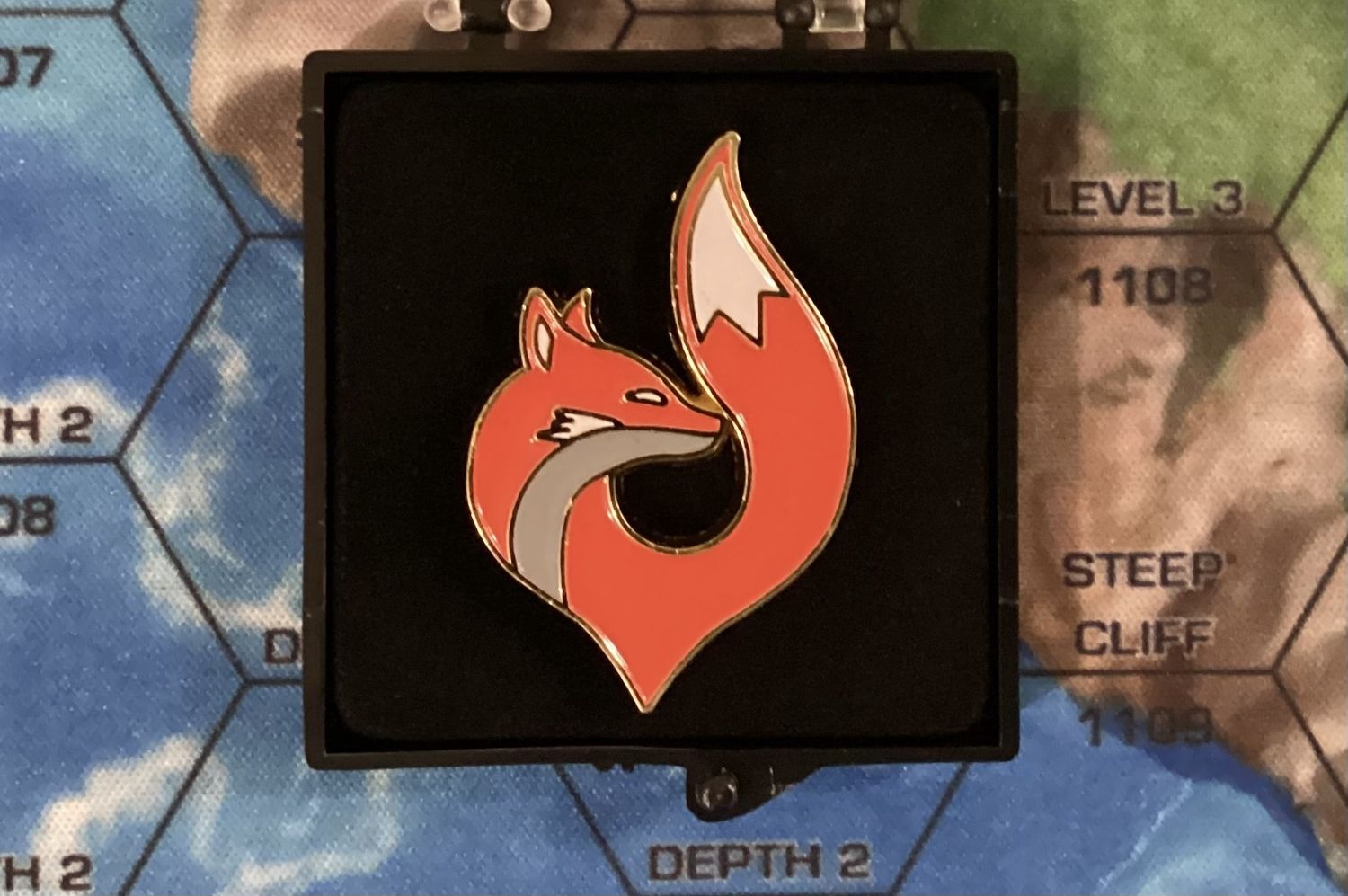 Battletech Fox Patrol Enamel Pin