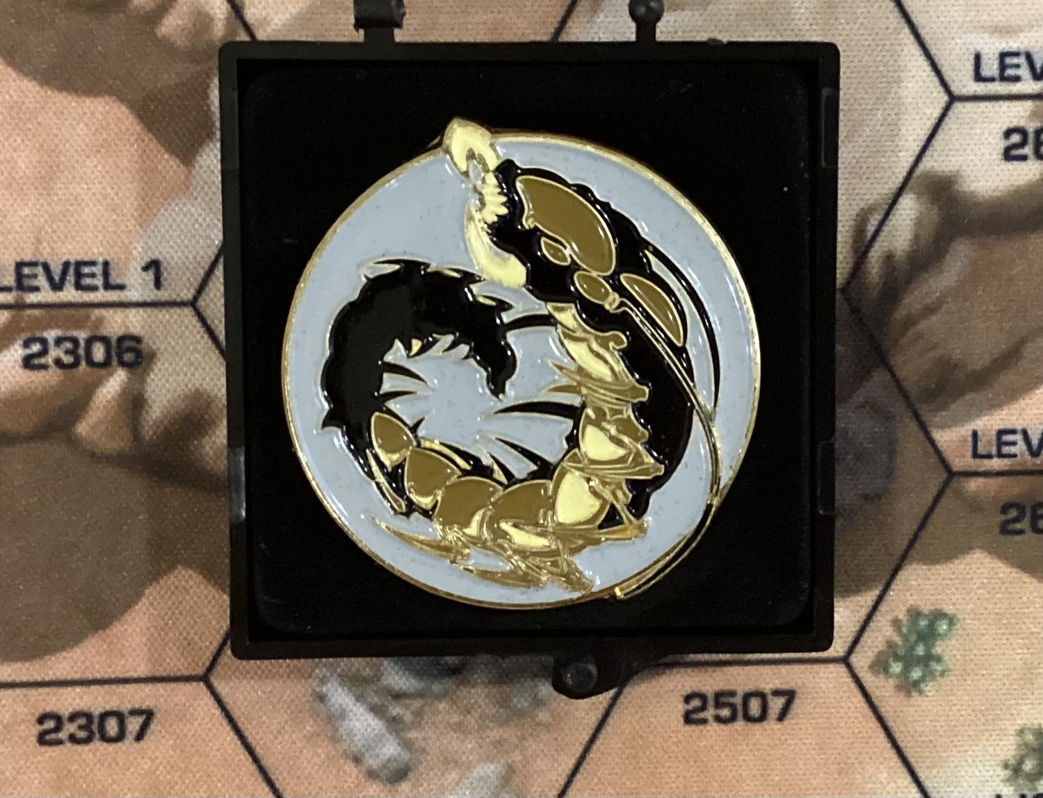 Battletech Burrock Enamel Pin