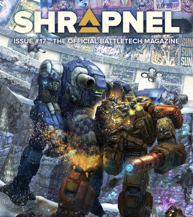 Battletech Shrapnel Magazine Issue #17