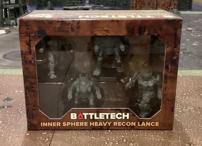 Battletech Inner Sphere Heavy Recon Lance