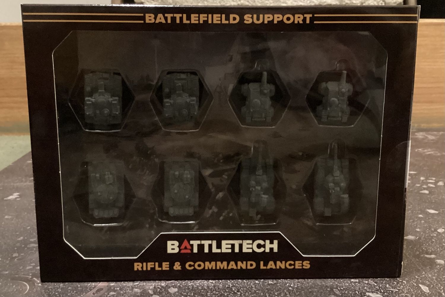 Battletech Battlefield Support Rifle &amp; Command Lance