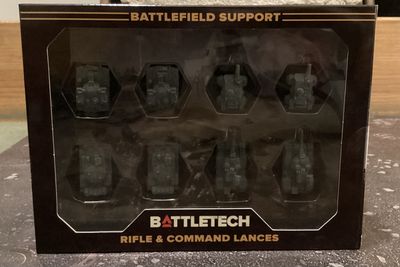 Battletech Battlefield Support Rifle &amp; Command Lance