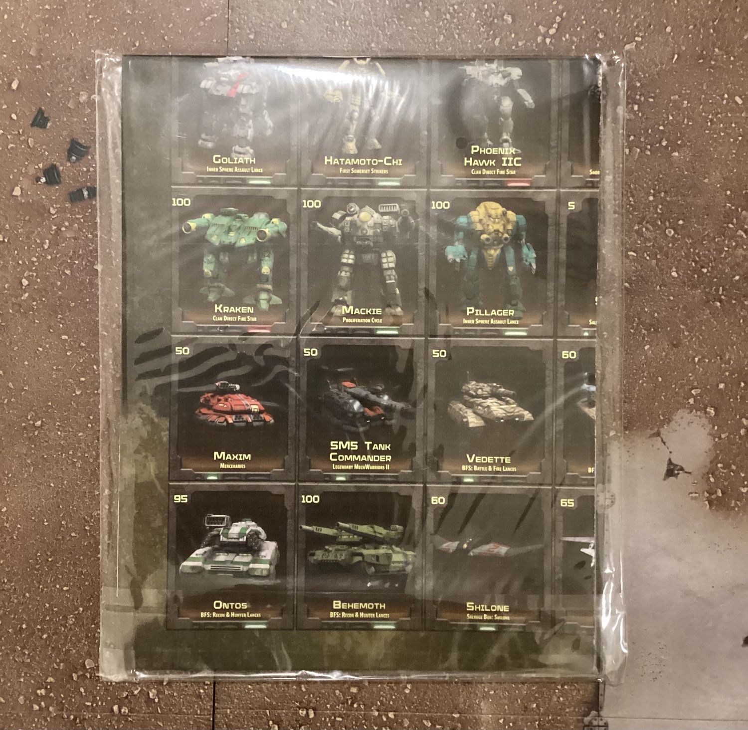 BattleTech Mercenaries 3-Poster Pack
