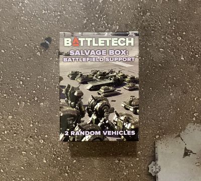 Battletech Salvage Box: Battlefield Support