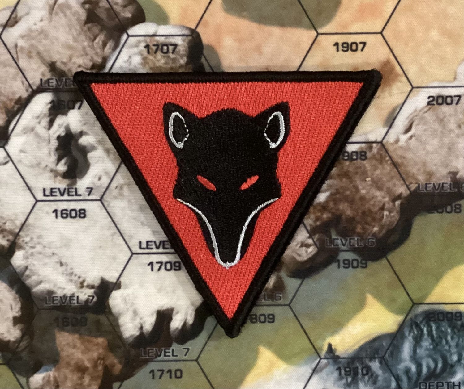Battletech Kell Hounds Patch (Different Logo Design)