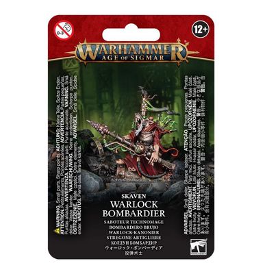 Age Of Sigmar Skaven Warlock Bombardier