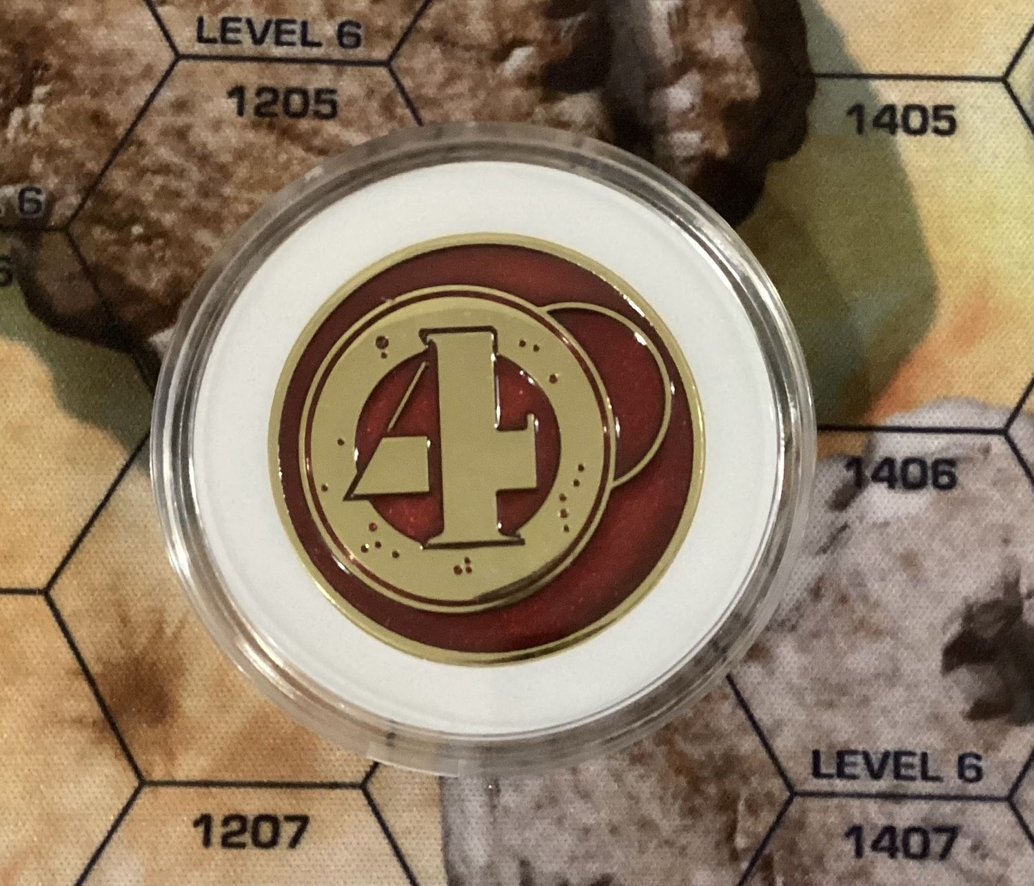 4th Tau Ceti Rangers Double-sided Challenge Coin