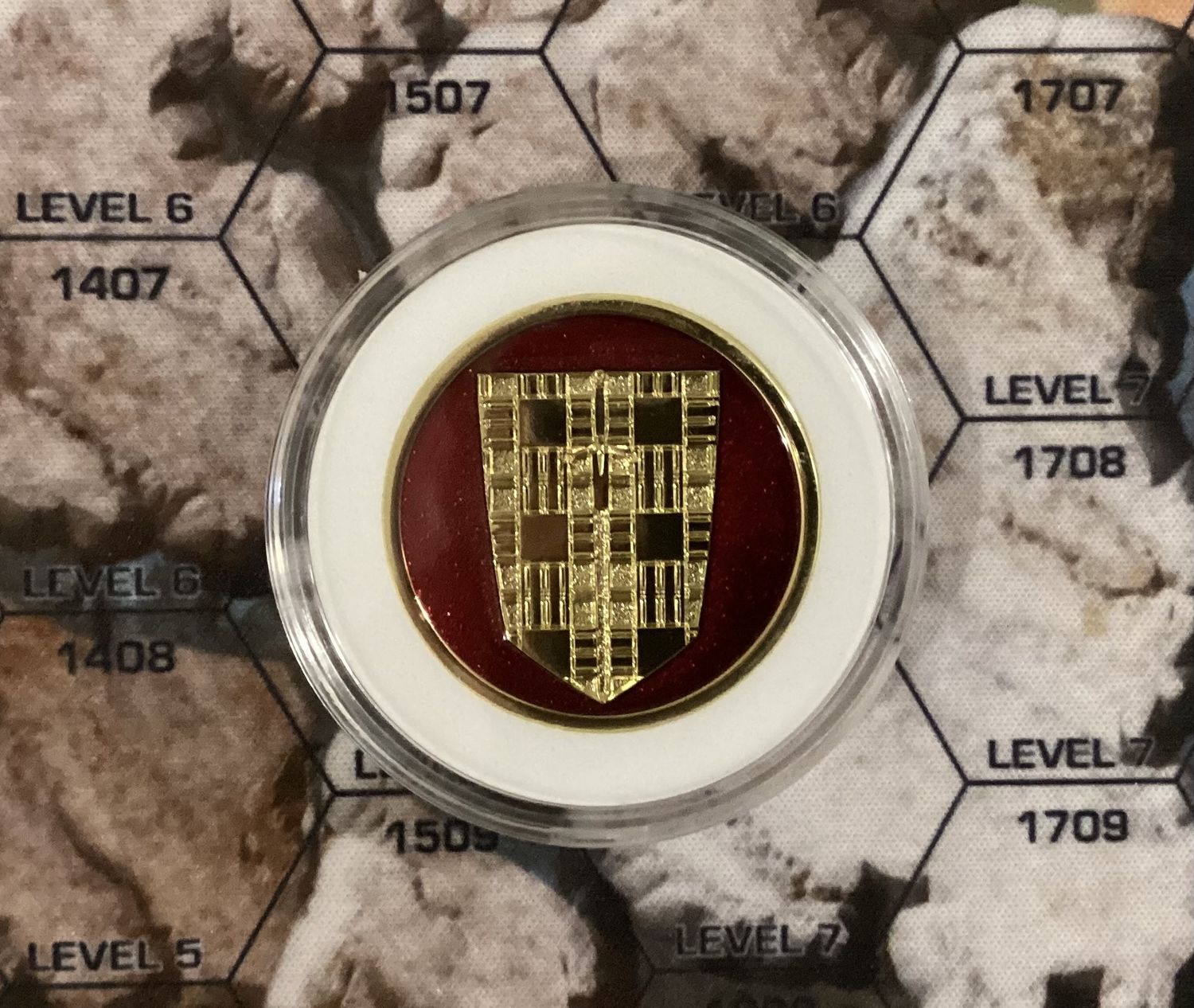 Northwind Highlanders Double-sided Challenge Coin