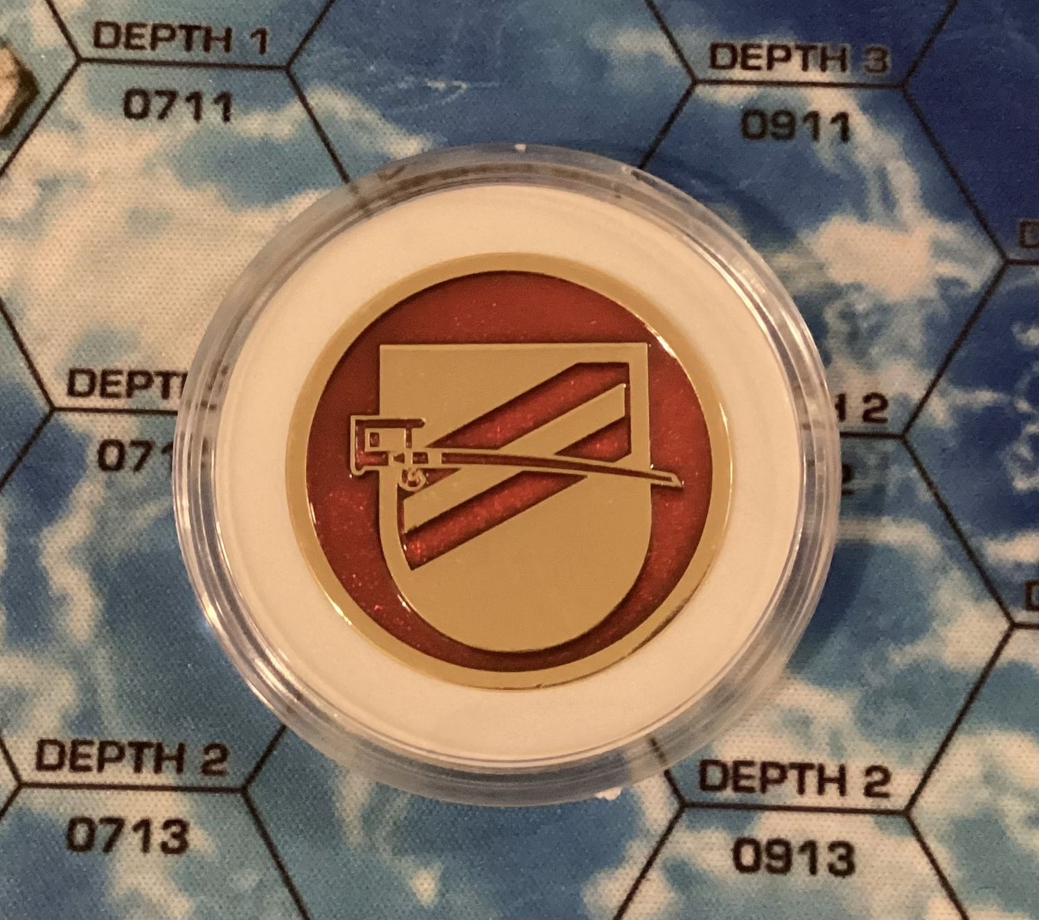 Lexington Combat Group Double-sided Challenge Coin
