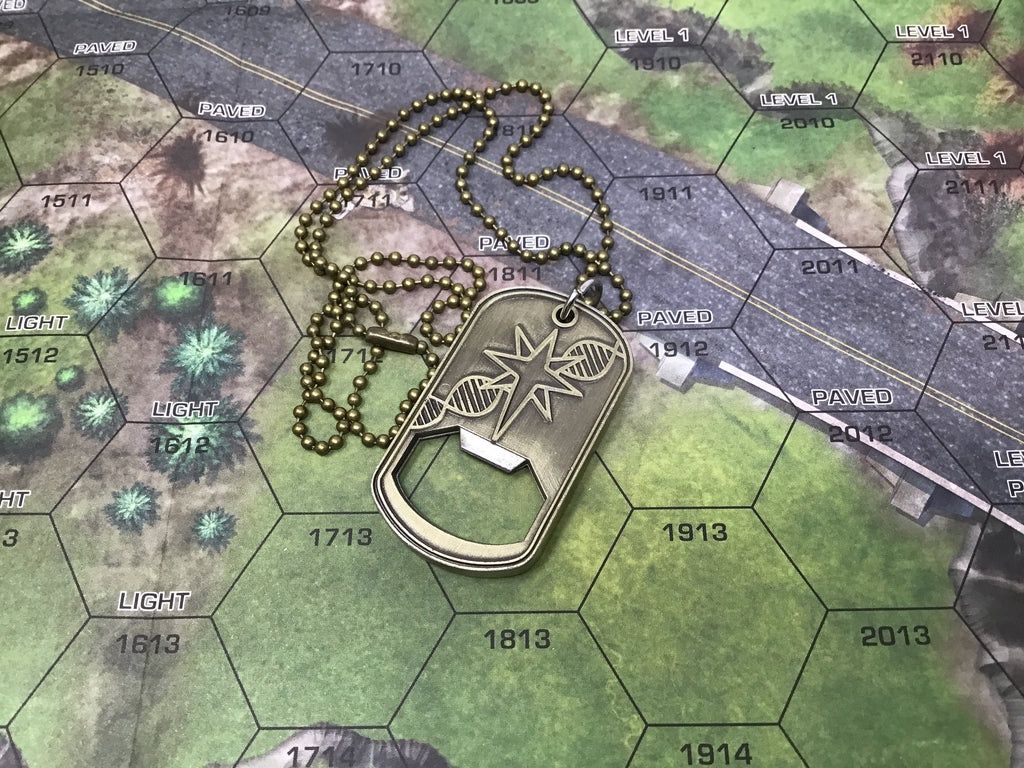 Battletech Clan Codex Dogtag