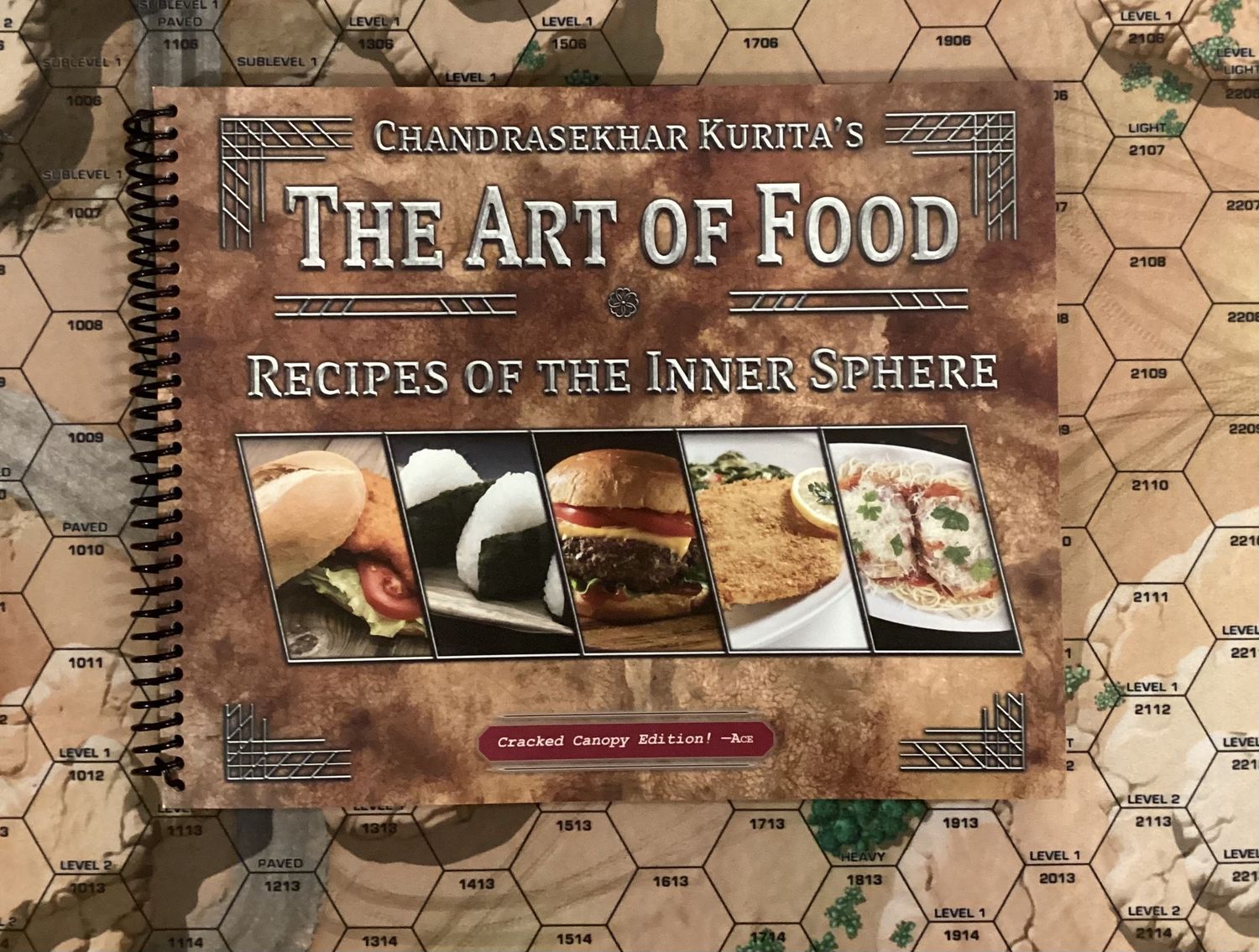 Chandrasekhar Kurita&#39;s The Art of Food: Recipes of the Inner Sphere Cooking Book