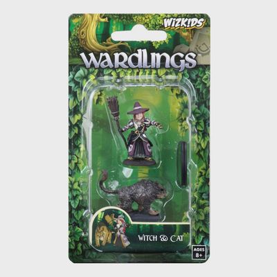 Wardlings Witch &amp; Cat Miniature