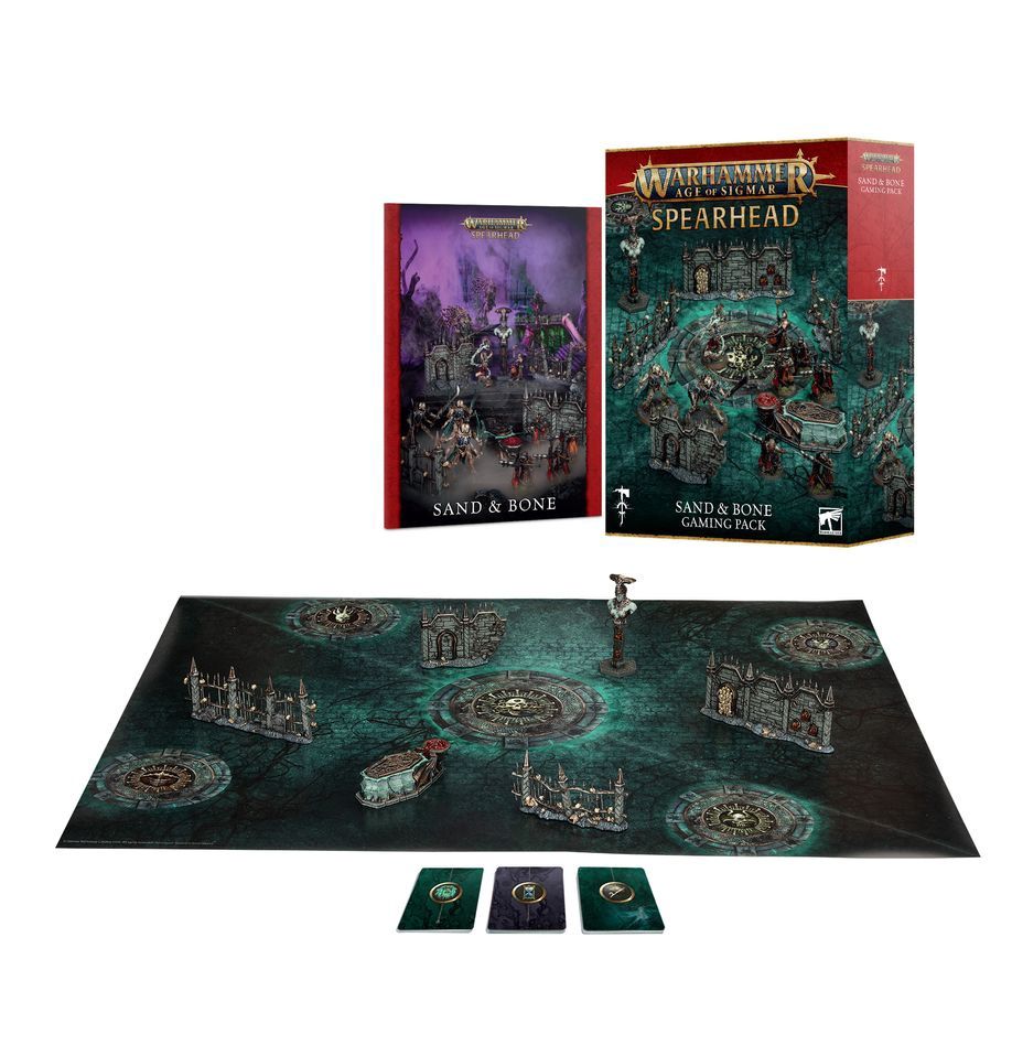 Spearhead Sand &amp; Bone Gaming Pack