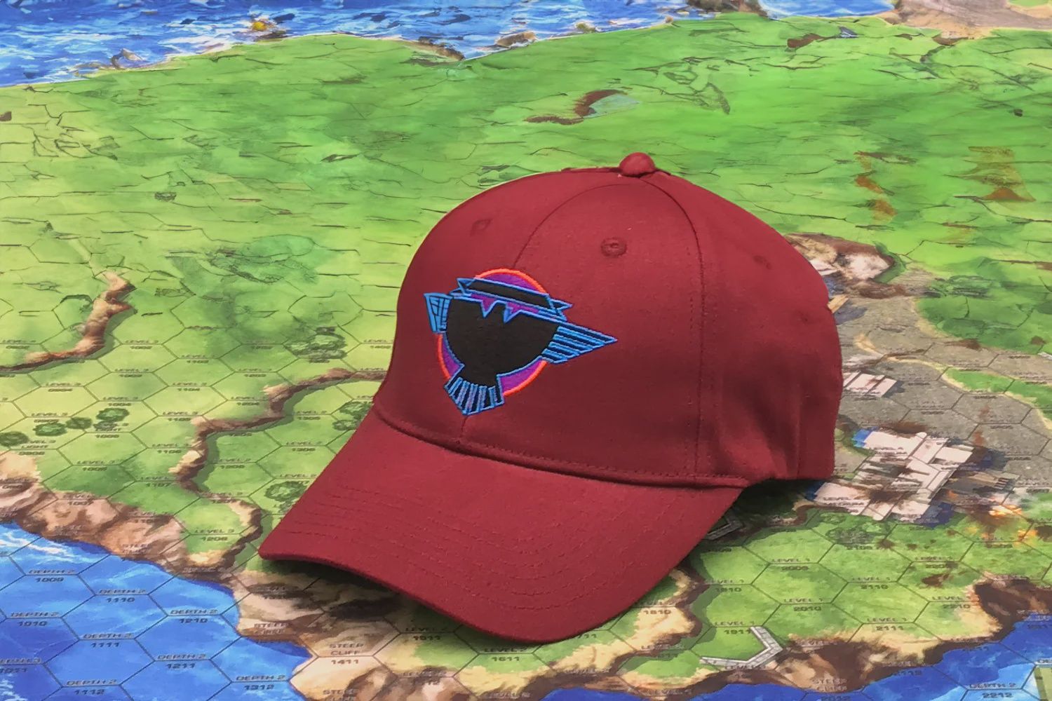 BattleTech Baseball Hat Free Worlds League Size L &amp; XL, Size: L
