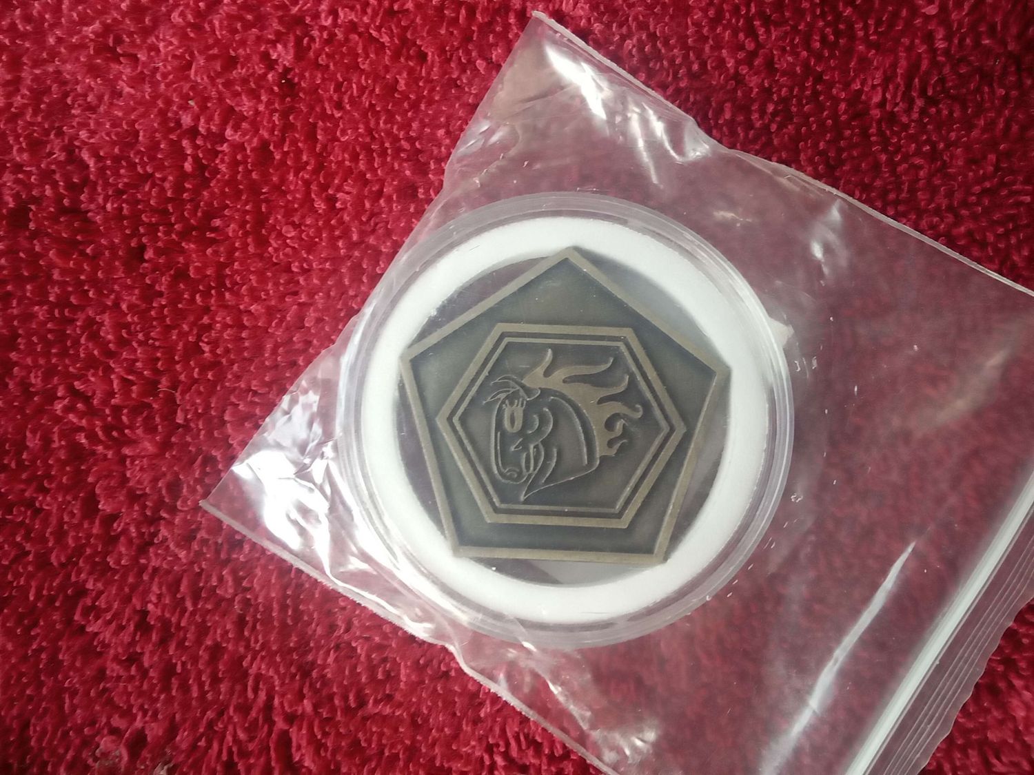 Battletech Clan Hells Horses Challenge Double-sided Coin